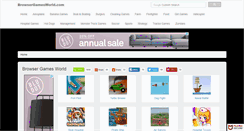 Desktop Screenshot of browsergamesworld.com